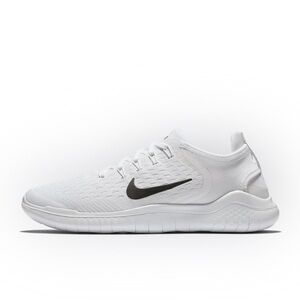 Nike Free RN 2018 Women's Running Shoes White 8.5